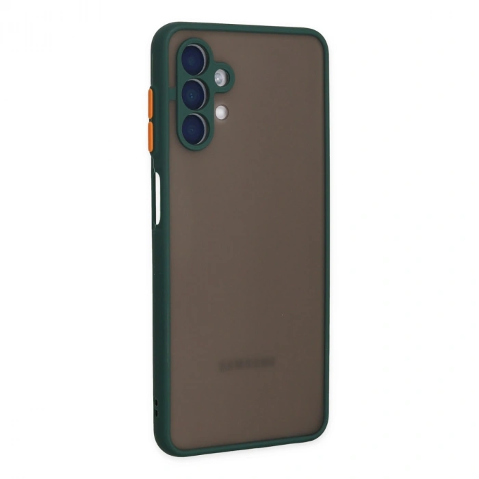 Samsung Galaxy A04s Kılıf Montreal Silikon Kapak - Yeşil