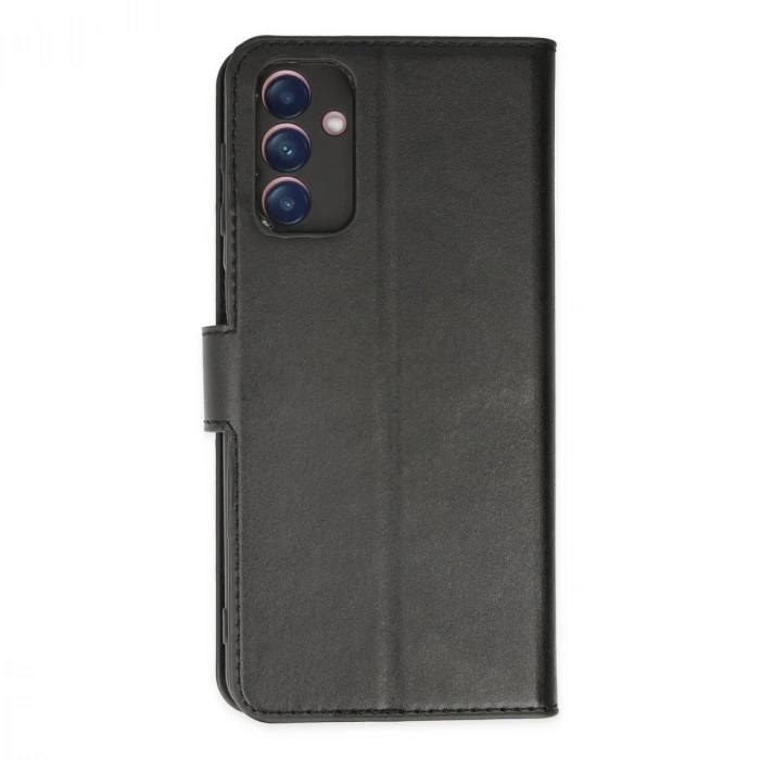 Samsung Galaxy A04s Kılıf Trend S Plus Kapaklı Kılıf - Siyah