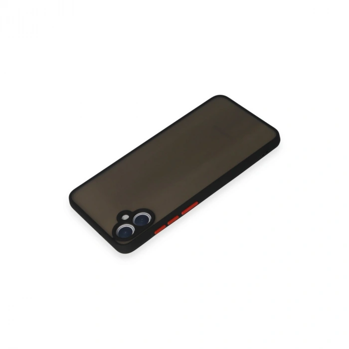 Samsung Galaxy A05 Kılıf Montreal Silikon Kapak - Siyah