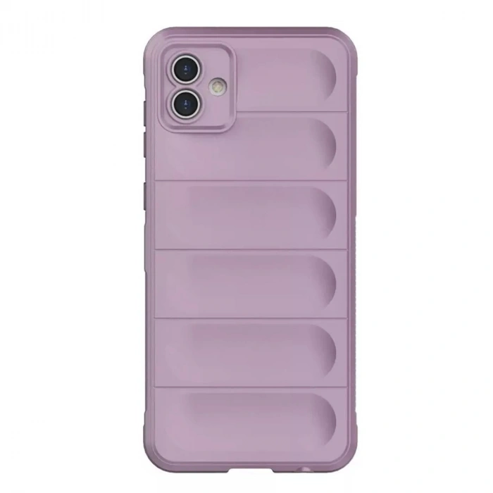 Samsung Galaxy A05 Kılıf Optimum Silikon - Mor