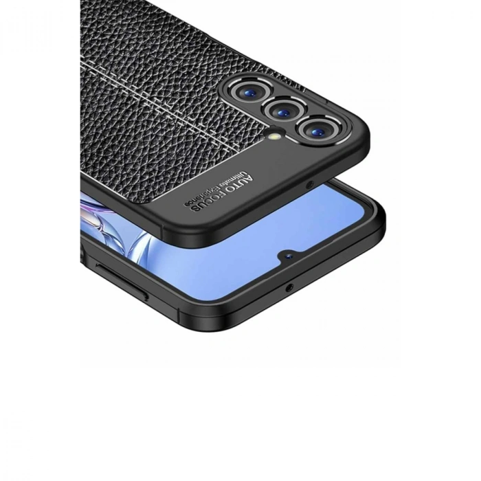 Samsung Galaxy A05s Kılıf Auto Focus Kapak - Siyah