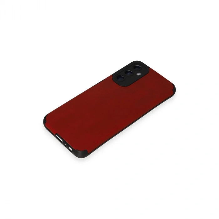 Samsung Galaxy A05s Kılıf Loop Deri Silikon - Kırmızı