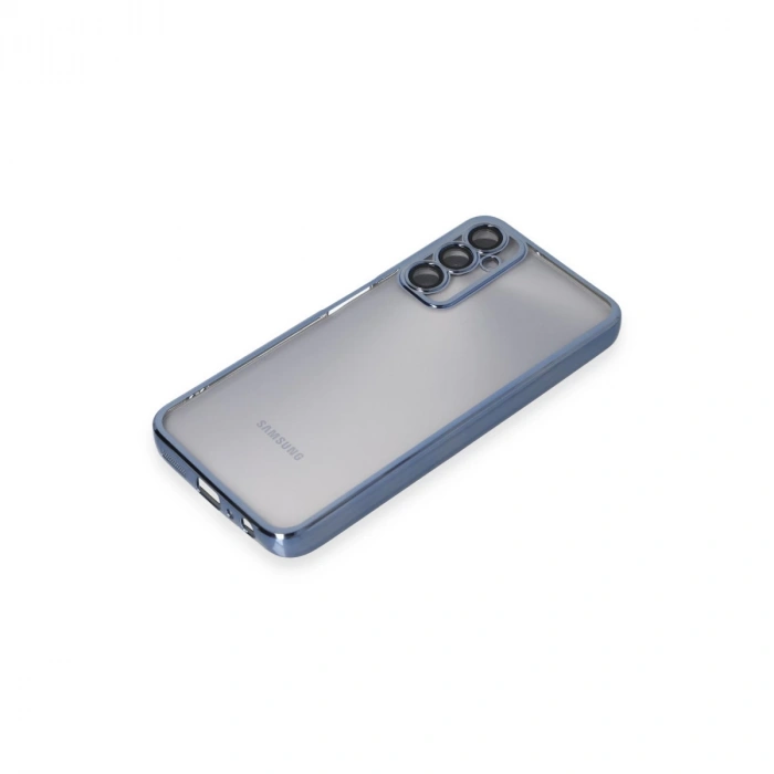 Samsung Galaxy A05s Kılıf Razer Lensli Silikon - Açık Mavi