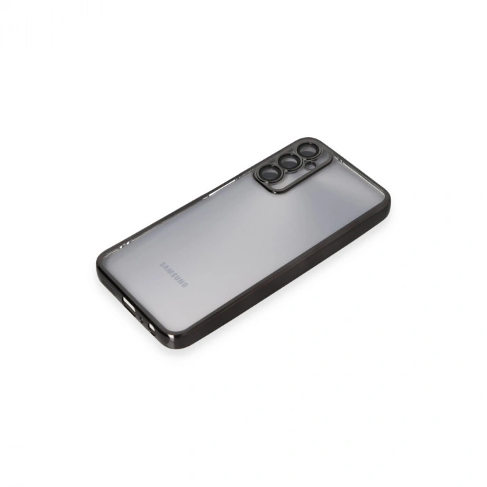 Samsung Galaxy A05s Kılıf Razer Lensli Silikon - Siyah