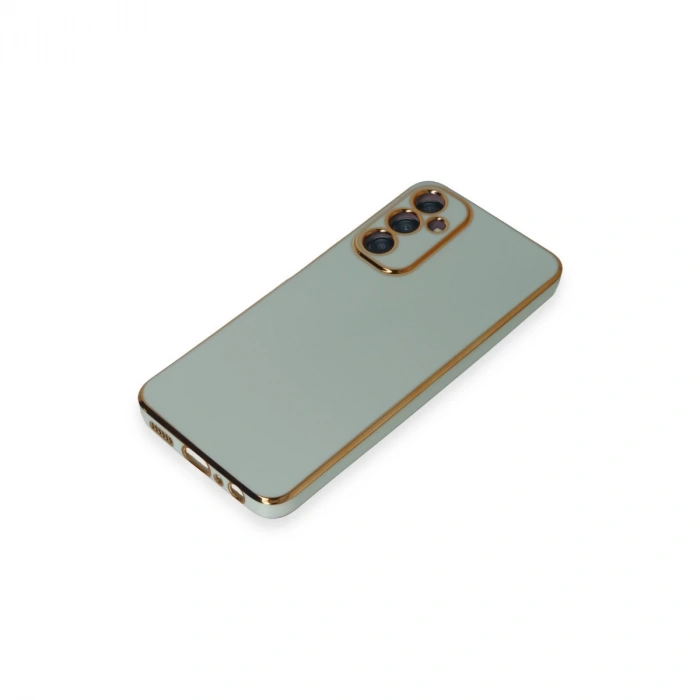 Samsung Galaxy A05s Kılıf Volet Silikon - Açık Yeşil