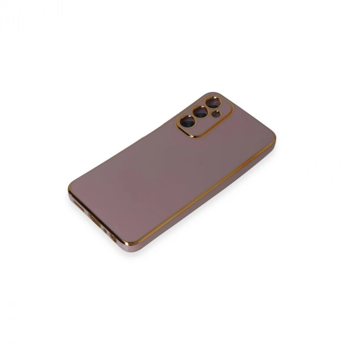 Samsung Galaxy A05s Kılıf Volet Silikon - Mor