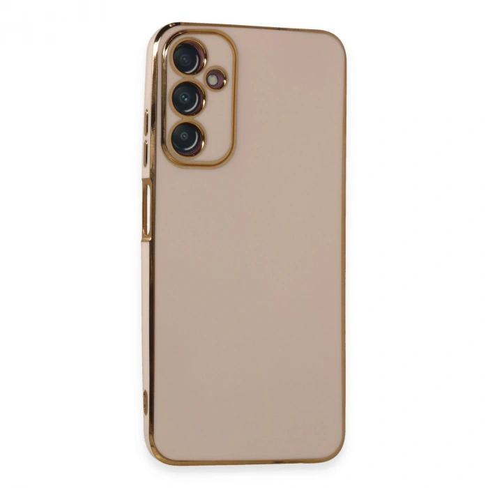 Samsung Galaxy A05s Kılıf Volet Silikon - Pembe