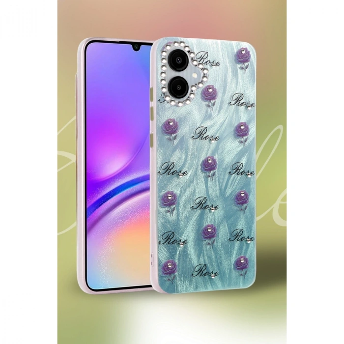 Samsung Galaxy A06 Kılıf Blade Aynalı Desenli Kapak - Desen 3