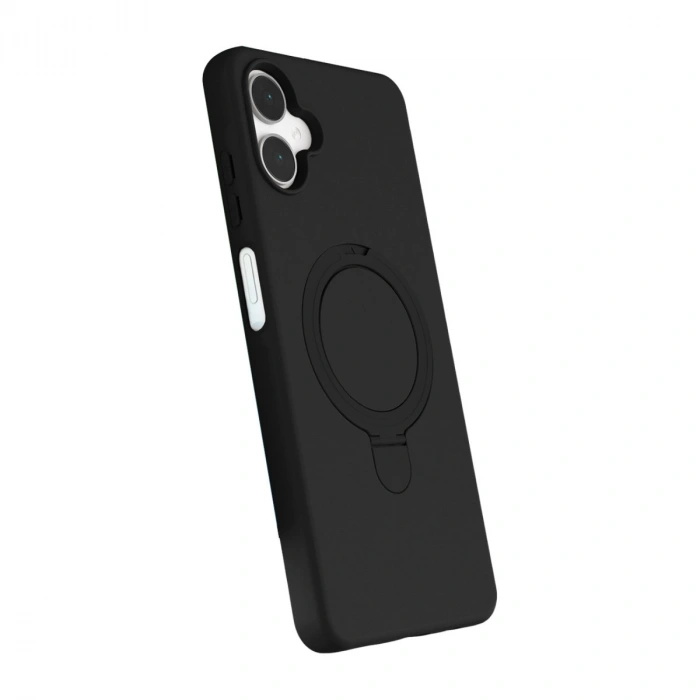 Samsung Galaxy A06 Regal Magsafe Standlı Kapak - Siyah