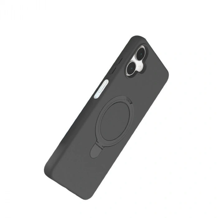 Samsung Galaxy A06 Regal Magsafe Standlı Kapak - Titan Gri