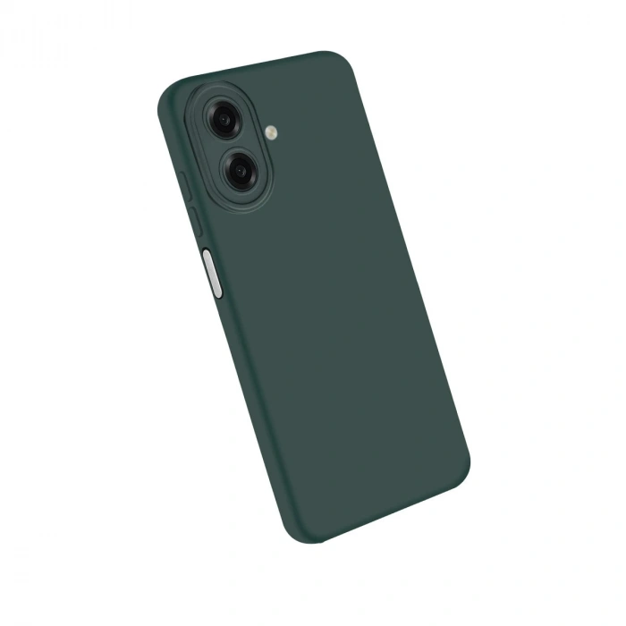 Samsung Galaxy A07 4g First Silikon - Koyu Yeşil