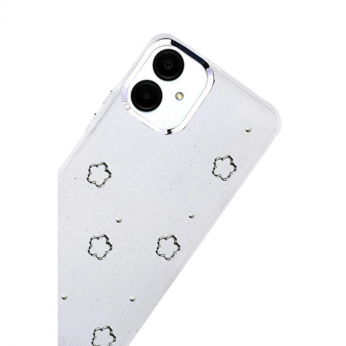 Samsung Galaxy A07 4g Fiyonk Desenli Kapak - Desen 2