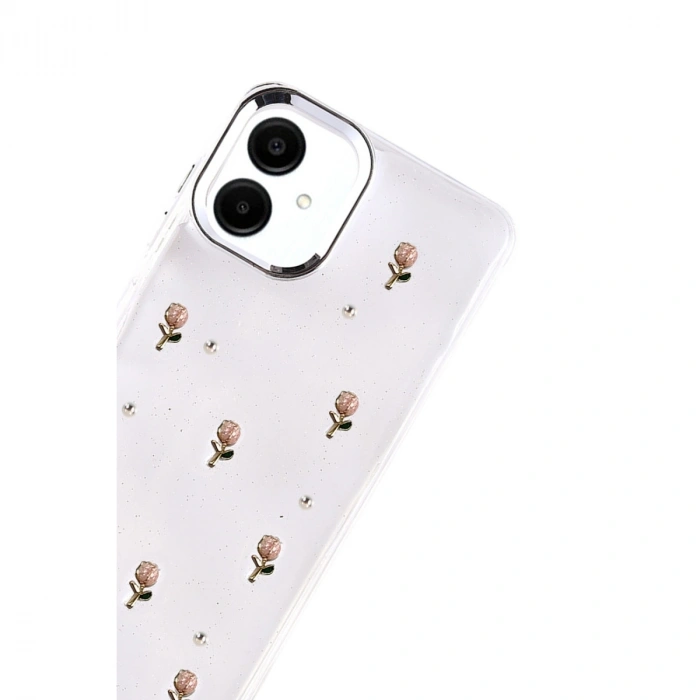 Samsung Galaxy A07 4g Fiyonk Desenli Kapak - Desen 6