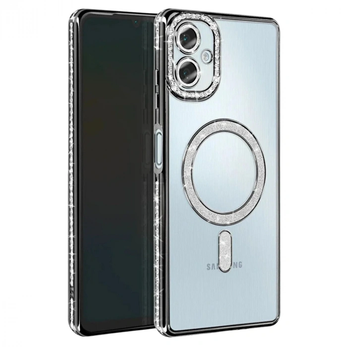 Samsung Galaxy A07 4g Joke Simli Magneticsafe Kılıf - Siyah