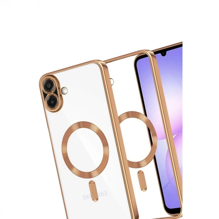 Samsung Galaxy A07 4g Kross Magneticsafe Kapak - Çöl Titanyum