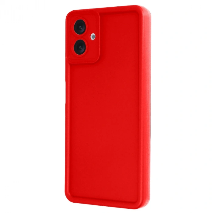 Samsung Galaxy A07 4g Viera Silikon - Kırmızı