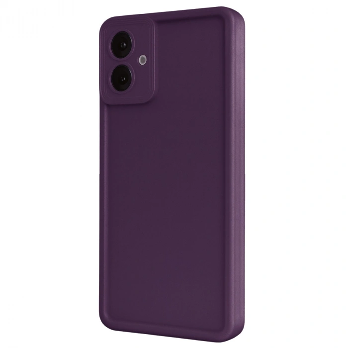 Samsung Galaxy A07 4g Viera Silikon - Mürdüm