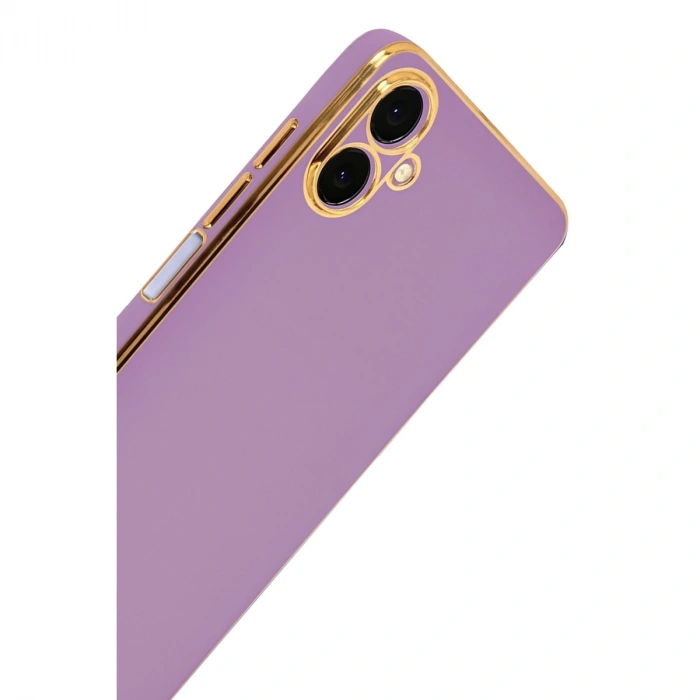 Samsung Galaxy A07 4g Volet Silikon - Mor