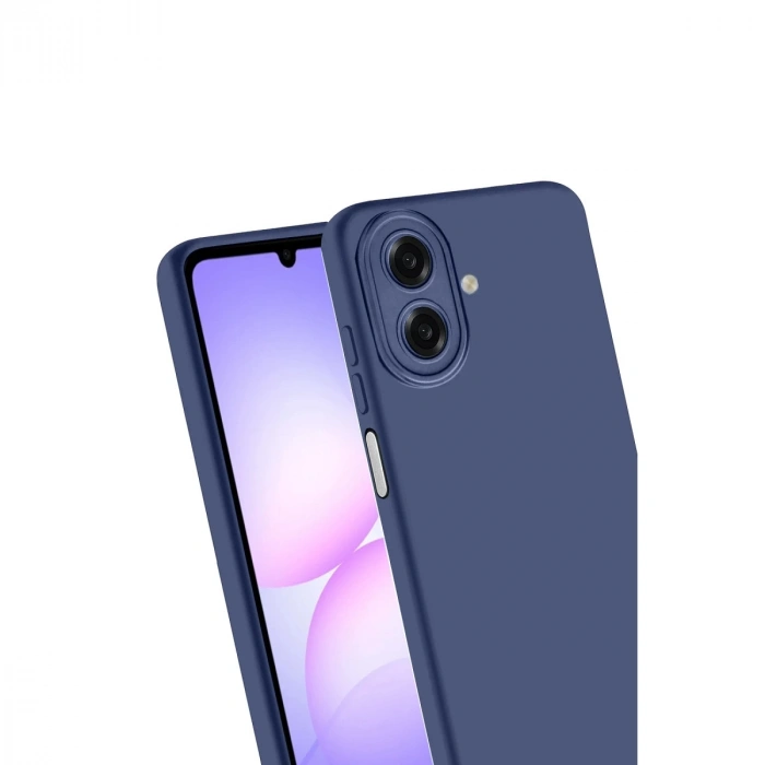 Samsung Galaxy A07 First Silikon - Lacivert