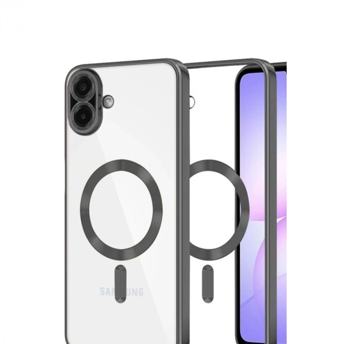 Samsung Galaxy A07 Kross Magneticsafe Kapak - Siyah