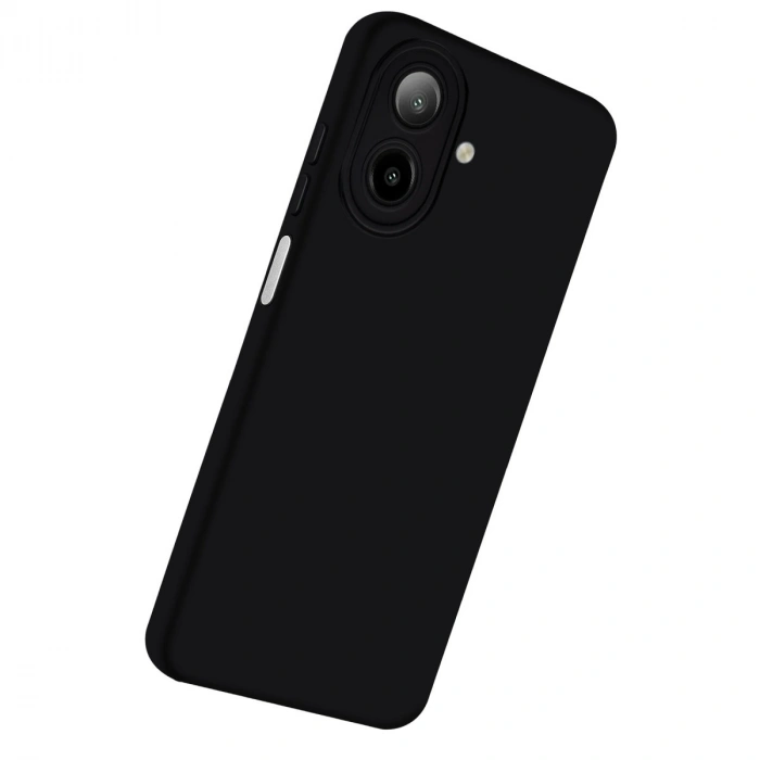 Samsung Galaxy A07 Nano İçi Kadife Silikon - Siyah