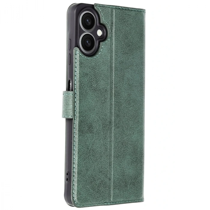 Samsung Galaxy A07 Trend S Plus Kapaklı Kılıf - Yeşil