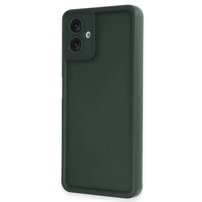 Samsung Galaxy A07 Viera Silikon - Koyu Yeşil