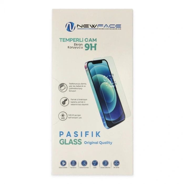 Samsung Galaxy A10s Pasifik Cam Ekran Koruyucu