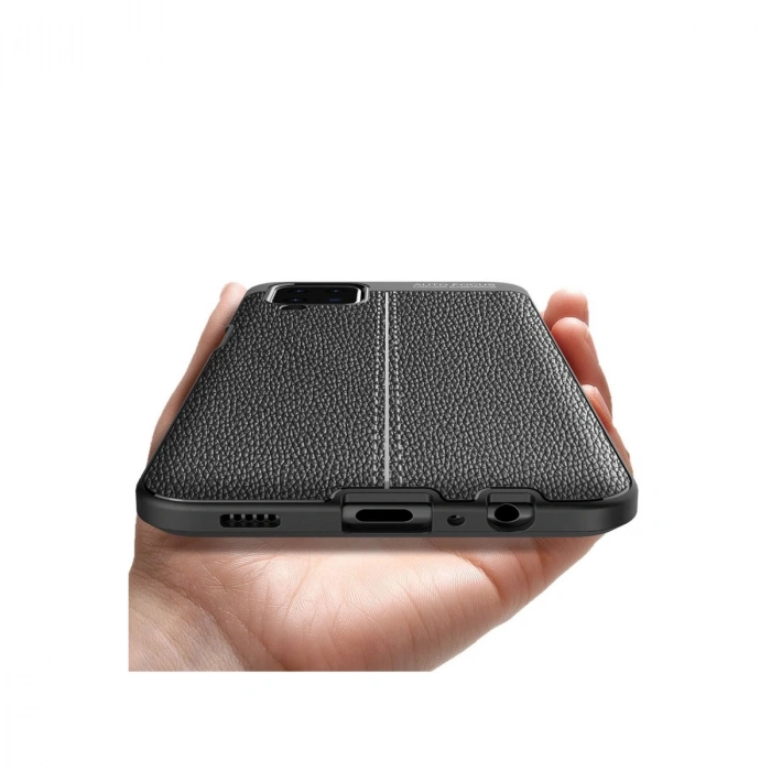 Samsung Galaxy A12 Kılıf Auto Focus Kapak - Kırmızı
