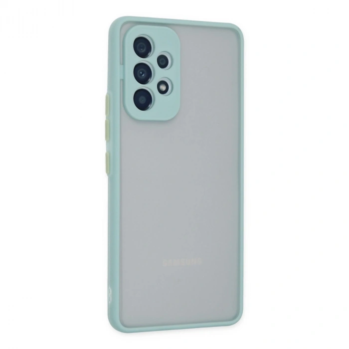 Samsung Galaxy A13 4g Kılıf Montreal Silikon Kapak - Turkuaz