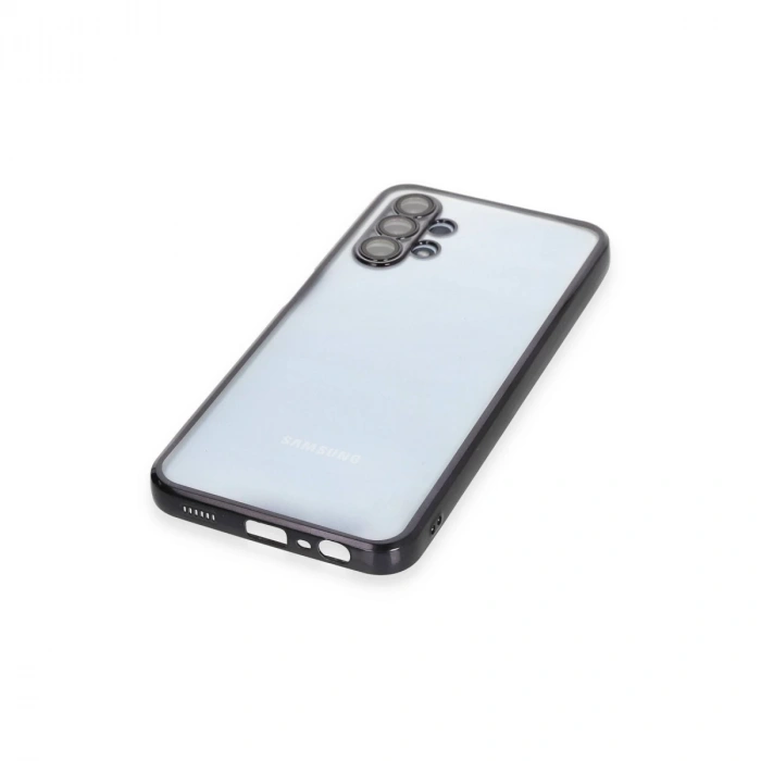 Samsung Galaxy A13 4g Kılıf Razer Lensli Silikon - Siyah