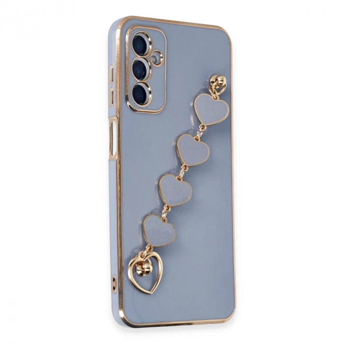 Samsung Galaxy A14 4g Kılıf Esila Silikon - Gri