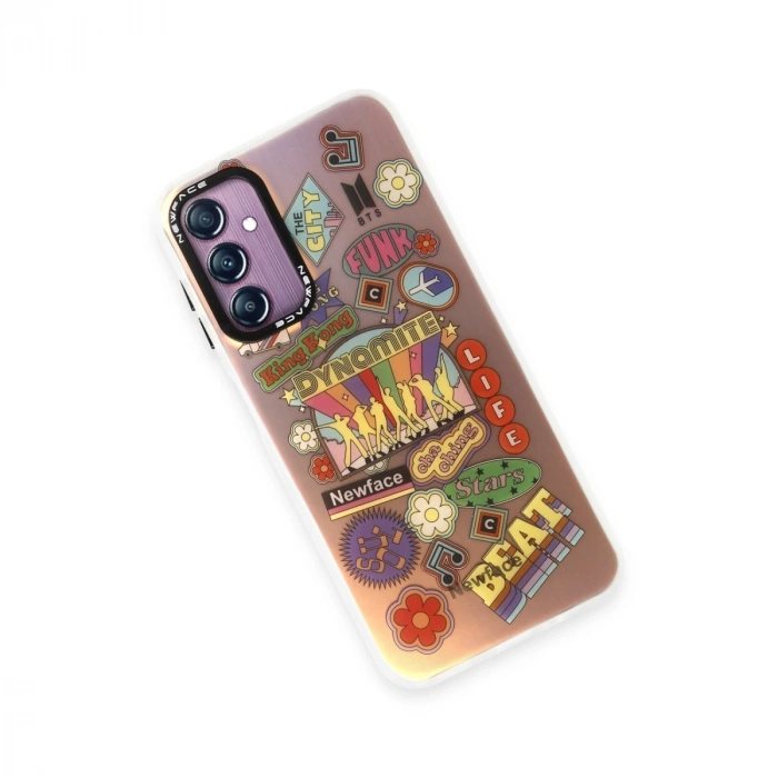 Samsung Galaxy A14 4g Kılıf Estoril Desenli Kapak - Estoril - 14