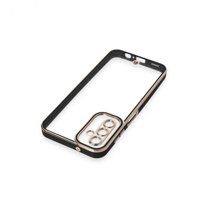 Samsung Galaxy A14 4g Kılıf Liva Lens Silikon - Siyah