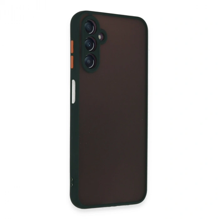 Samsung Galaxy A14 4g Kılıf Montreal Silikon Kapak - Yeşil