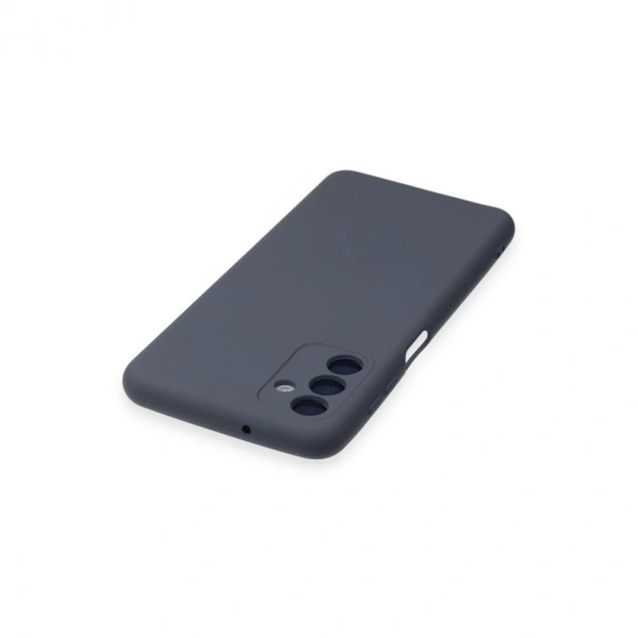 Samsung Galaxy A14 4g Kılıf Nano İçi Kadife Silikon - Gri