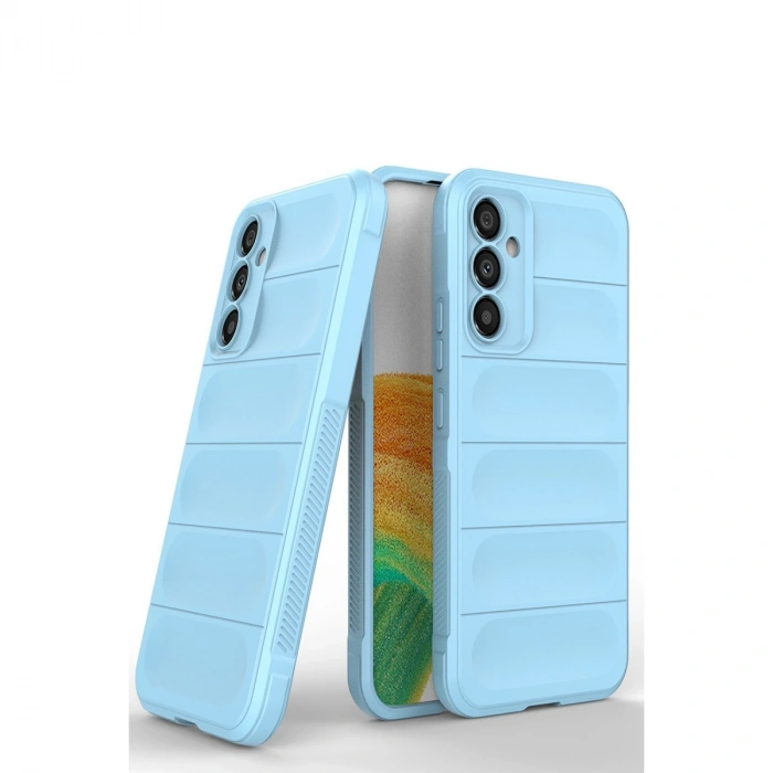 Samsung Galaxy A15 4g Kılıf Optimum Silikon - Sky Blue
