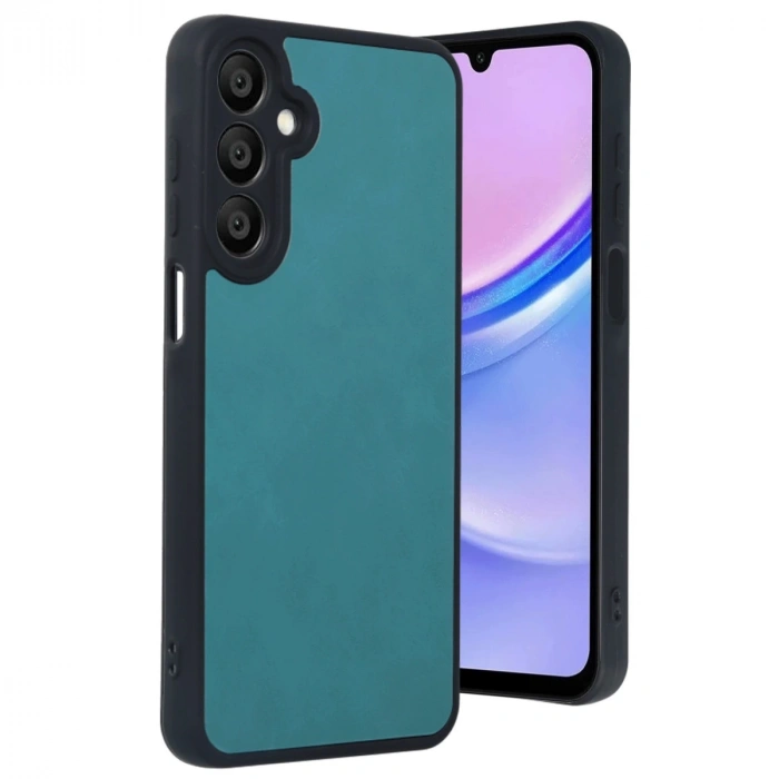 Samsung Galaxy A16 5g Kılıf Aras Deri Kapak - Açık Yeşil