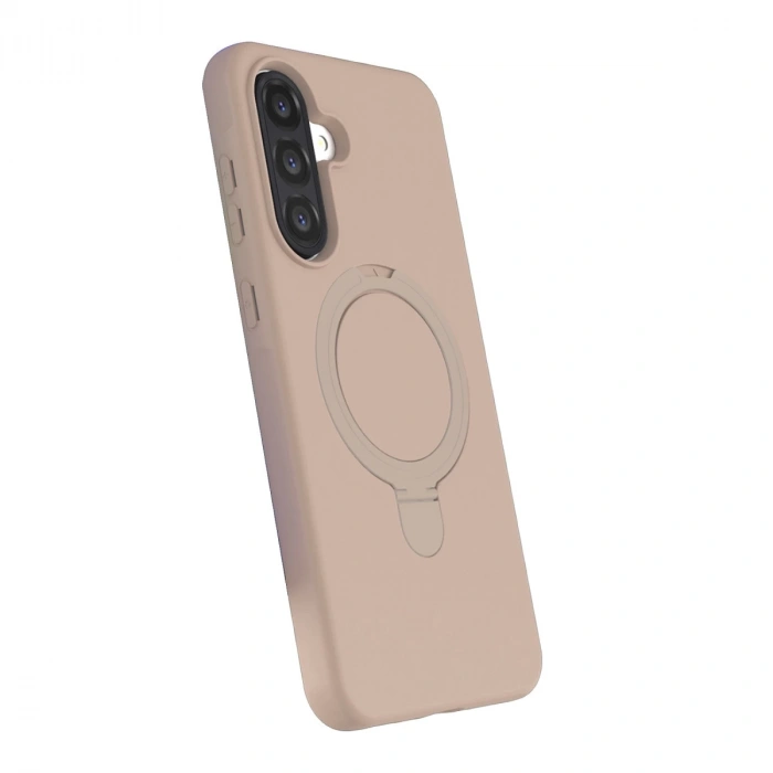 Samsung Galaxy A17 5g Regal Magsafe Standlı Kapak - Çöl Titanyum