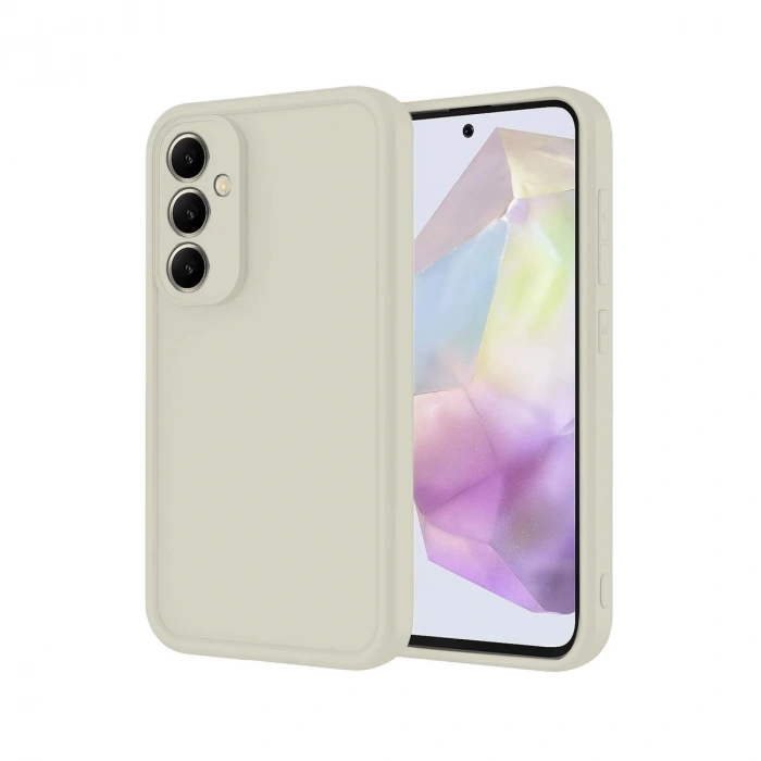 Samsung Galaxy A17 5g Viera Silikon - Krem