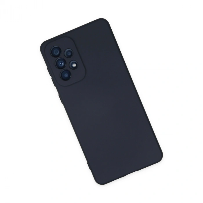 Samsung Galaxy A23 4g Kılıf Nano İçi Kadife Silikon - Lacivert