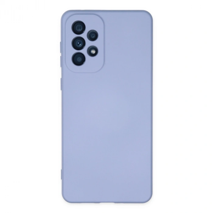 Samsung Galaxy A23 4g Kılıf Nano İçi Kadife Silikon - Lila