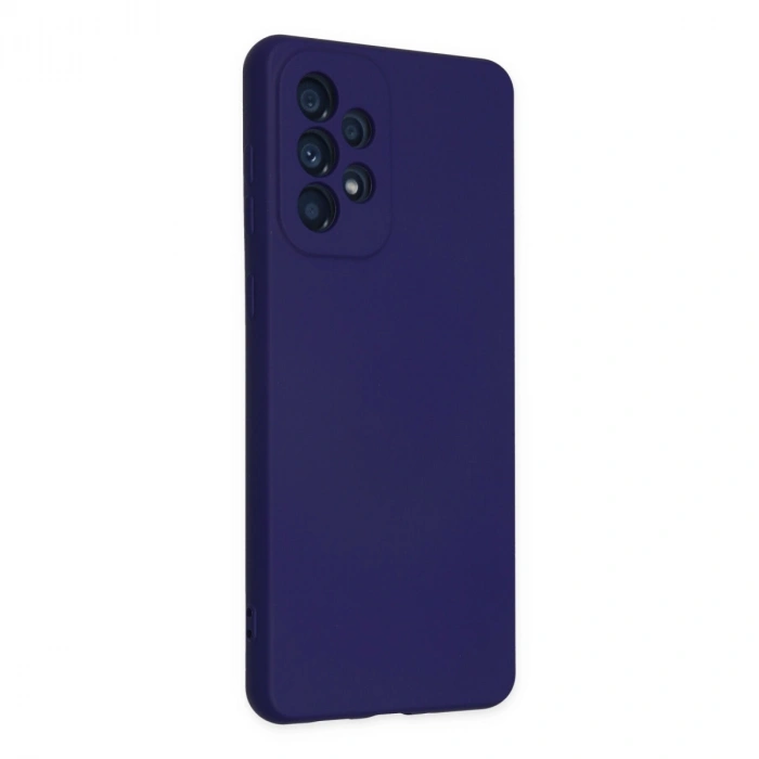 Samsung Galaxy A23 4g Kılıf Nano İçi Kadife Silikon - Mor