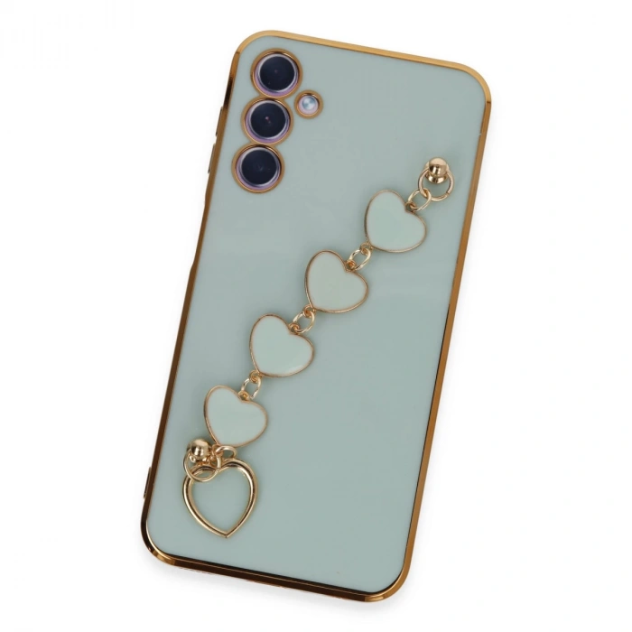 Samsung Galaxy A24 4g Kılıf Esila Silikon - Su Yeşili