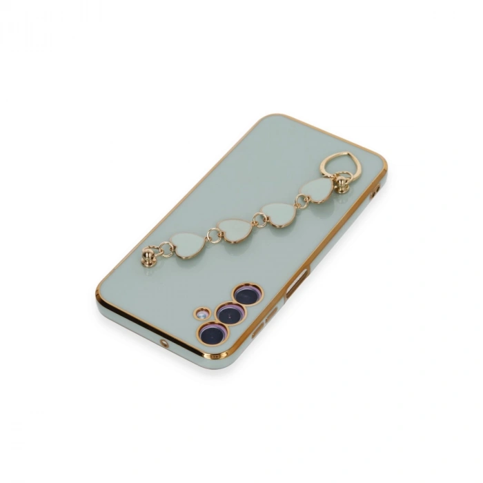 Samsung Galaxy A24 4g Kılıf Esila Silikon - Su Yeşili