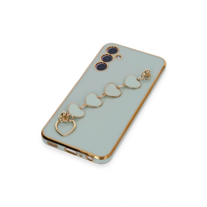 Samsung Galaxy A24 4g Kılıf Esila Silikon - Su Yeşili