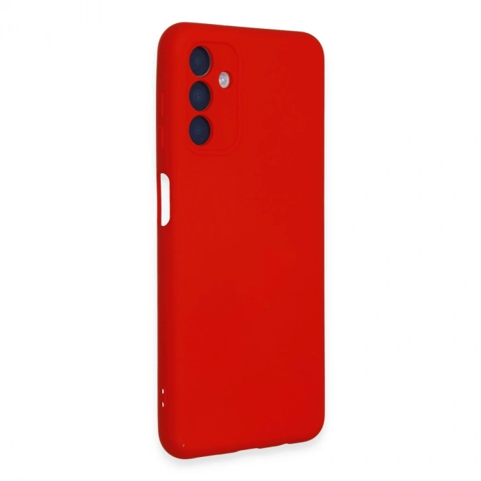 Samsung Galaxy A24 4g Kılıf Nano İçi Kadife Silikon - Kırmızı