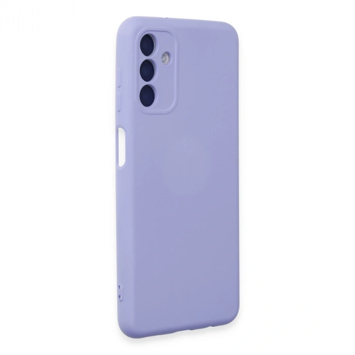 Samsung Galaxy A24 4g Kılıf Nano İçi Kadife Silikon - Lila