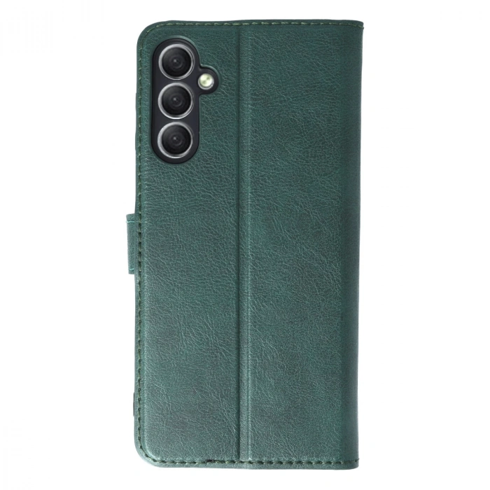 Samsung Galaxy A24 4g Kılıf Trend S Plus Kapaklı Kılıf - Yeşil
