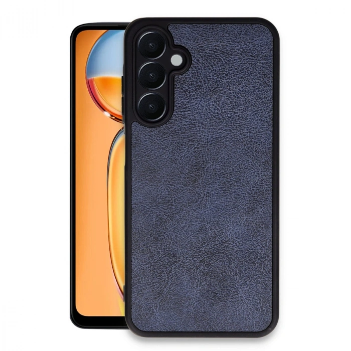 Samsung Galaxy A25 5g Kılıf Aras Deri Kapak - Lacivert